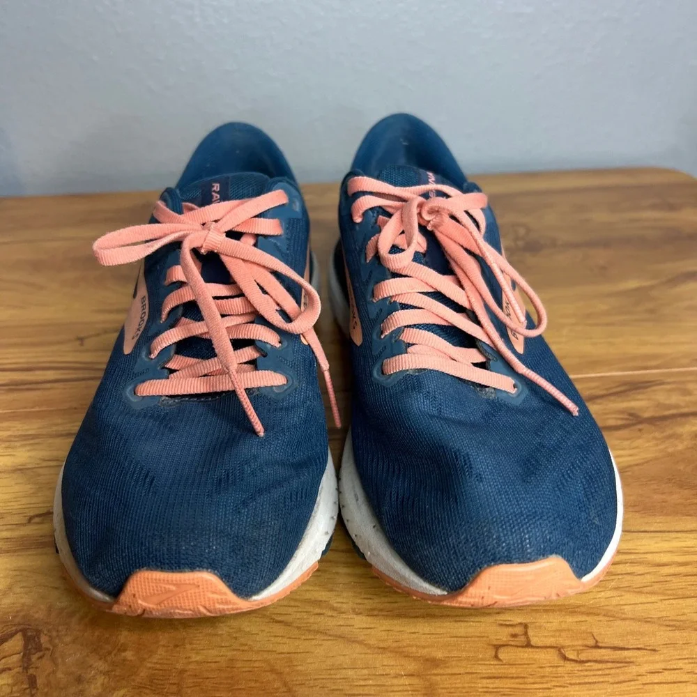 Brooks Ravenna 11 Running Shoes Womens Size 9 Blue Coral Sneakers 1203181B480 - Picture 4 of 10